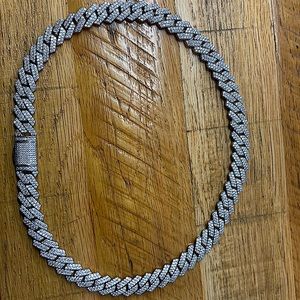 VVS DIAMOND CHAIN GREAT QUALITY GREAT CONDITION CASHAPP OR ZELLE FOR PAYMENT